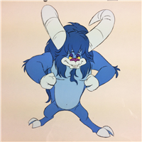 BLUE RAM OX BULL Cartoon Character Original Animation Production Cel 
