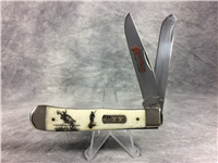 2014 CASE XX 6254 SS American Sportsman Whitetail Deer Smooth Natural Bone Trapper Knife