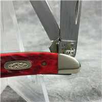 1991 CASE XX USA 6220 Bradford, PA Red Jigged Peanut Pocket Knife