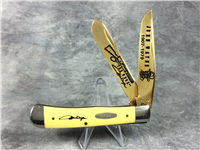 1984 CASE XX USA 3254 Limited Edition JOHN WAYNE Yellow Trapper Knife