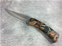 2000 BUCK 475-CM Mini-Mentor Camoflauge Knife with Nylon Sheath