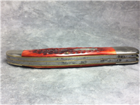 1940-1964 CASE XX 6265SAB Red/Brown Jigged Bone Folding Hunter Knife