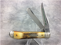 1980 CASE XX USA 5207 SP SSP Limited Ed 75th Anniversary Stag Mini-Trapper Knife
