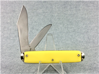 1982 COCA-COLA Novelty Knife Co. Knoxville World Fair Yellow 2-Blade Jack Knife