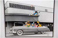 WALT'S CONVERTIBLE Limited Edition Framed Sericel & 1948 Photo (Walt Disney Co., 1992)