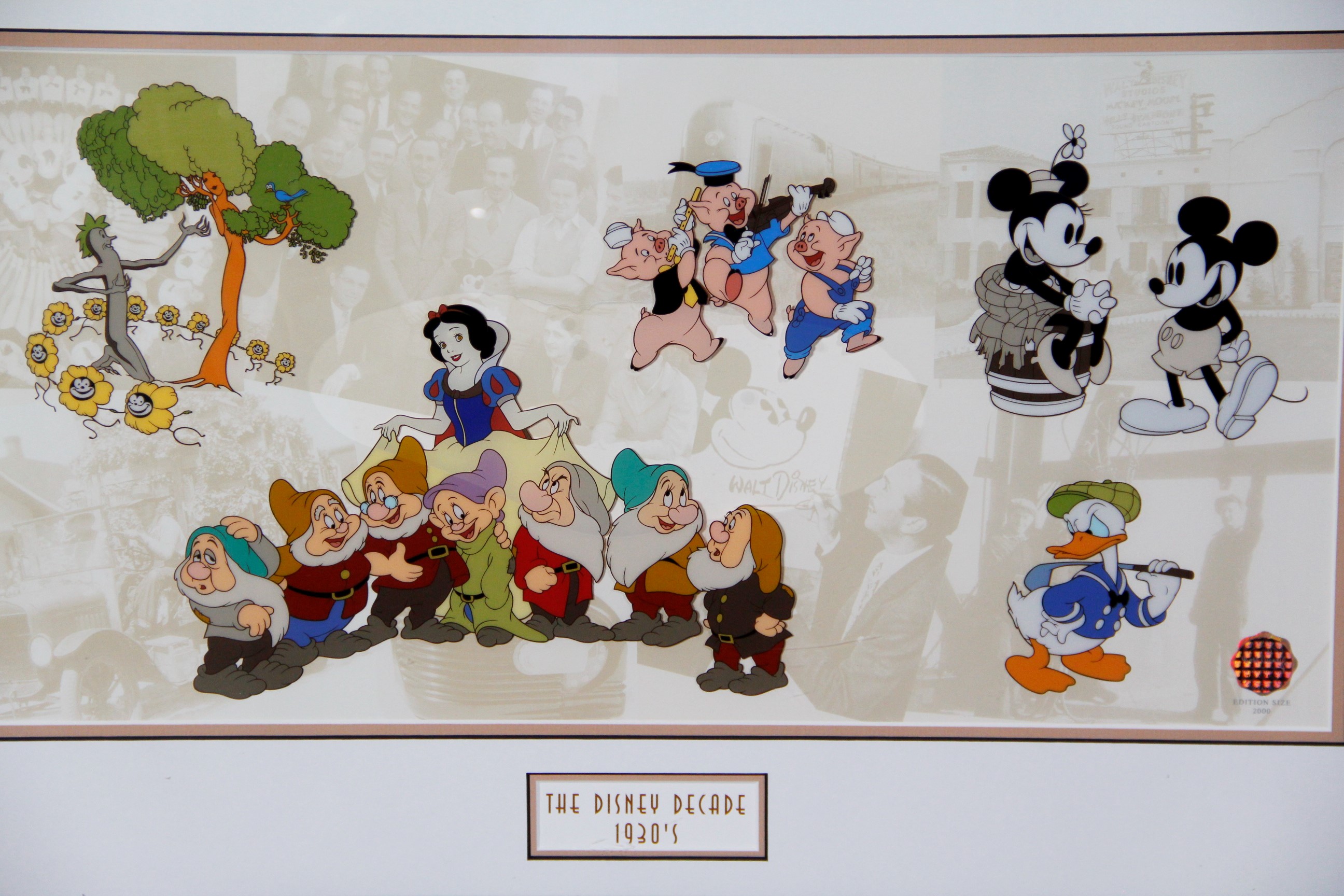 Value of DISNEY DECADES THE 1930s Limited Edition Framed