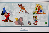 DISNEY DECADES: THE 1940s Limited Edition Framed Sericel (Disney Ent., 2000) COA