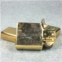 HARLEY DAVIDSON 1933 LOGO Polished Brass Lighter (Zippo, 1991)