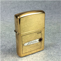 HARLEY DAVIDSON 1948 LOGO Polished Brass Lighter (Zippo, 1991)
