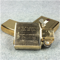 HARLEY DAVIDSON 1948 LOGO Polished Brass Lighter (Zippo, 1991)