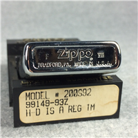HARLEY-DAVIDSON STURGIS '92 Brushed Chrome Lighter (Zippo, 1992)