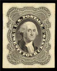 (Scott 45)  USA 1875 24&#162; George Washington (grey lilac)