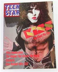 TEEN STAR Poster Magazine (1978) "Special Issue: KISS Two Giant Pin-Ups" 