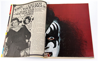 TEEN SPECTACULAR'S GIANT POSTER MAGAZINE (Jan 1979) KISS 16x22 Poster of Gene
