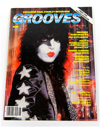 GROOVES MAGAZINE V2 #5 (May 1979) KISS Explosion Paul Stanley Interview 