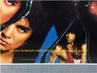 KISS Crazy Nights 25" x 25" LP Original Flat Promo Poster (Mercury Records, 1987)
