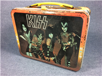 Vintage 1977 KISS Metal Lunch Box Made By THERMOS Aucoin Management