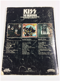 1977 KISS THE ORIGINALS VF0478 Sheet Music & Lyrics Book Piano & Guitar Chords