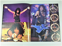 1984-85 KISS ANIMALIZE WORLD TOUR Program Poster/Pinup Book (UK Version)