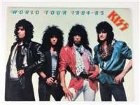 1984-85 KISS ANIMALIZE WORLD TOUR Program Poster/Pinup Book (UK Version)