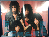 1987-88 KISS CRAZY NIGHTS WORLD TOUR Oversized 13" x 19" Program Poster/Pinup Book