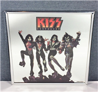 Vintage 1977 KISS DESTROYER 12-1/2" x 12-1/2" Album Art / Plexiglass Mirror (Aucoin, KISS)