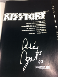 Original 1994 KISSTORY Limited Ed Oversized Book Autographed by Gene, Paul, Eric, Bruce & Others