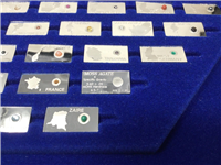 Gemstones Of The World Silver Ingot and Gemstone Collection (Franklin Mint, 1984)