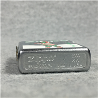 ZIPPO MERRY CHRISTMAS ELVES Street Chrome Lighter (Zippo, 2000 XVI)