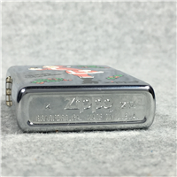 ZIPPO CHRISTMAS WINDY VARGA GIRL Polished Chrome Lighter (Zippo, 1999 XV)