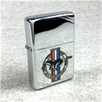 Zippo FORD MUSTANG 35TH ANNIVERSARY Polished Chrome Lighter (Zippo, 1999)  