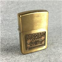 BRICKYARD 400 INDIANAPOLIS INAUGURAL RACE Brushed Brass Lighter (Zippo, 1994)  