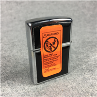 Engraveable Black Ultralite Chip Polished Chrome Lighter (Zippo, 1997)