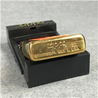 HARD ROCK CAFE CHICAGO Polished Brass Lighter (Zippo, 1996)