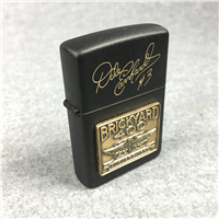 BRICKYARD 400 INDIANAPOLIS MOTOR SPEEDWAY Matte Black Dale Earnhardt #3 Signature Lighter in Collectors Tin (Zippo, 1995)  