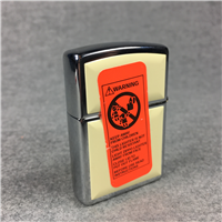 JACK DANIELS OLD NO. 7 2-Sided Chip Polished Chrome Lighter (Zippo, 1996)