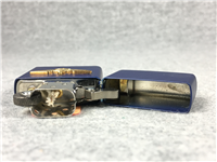 NAVAL/NAVY PILOT EMBLEM Matte Navy Blue Lighter (Zippo, 2001)