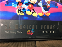 25 MAGICAL YEARS Hidden Mickeys 25th Anniversary Commemorative Poster (Disney, 1996)