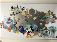 WELCOMING A NEW MILLENNIUM Limited Ed Large Framed Sericel (Disney Ent., 1999) COA