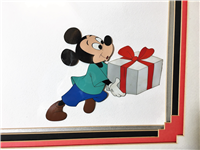 PLUTO'S CHRISTMAS TREE Mickey Mouse Original Animation Production Cel (Disney, 1952)