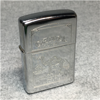 CAMEL TURKISH & DOMESTIC BLEND Double-Sided Polished Chrome Lighter (Zippo, 1995)