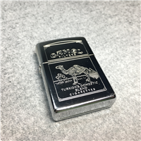 CAMEL TURKISH & DOMESTIC BLEND Double-Sided Polished Chrome Lighter (Zippo, 1995)