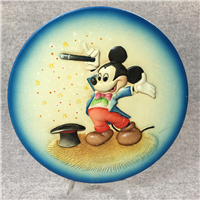 Anri Schmid MICKEY MOUSE 4-3/4" Four Star Collection Limited Ed. Character Plate