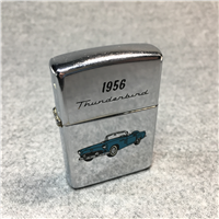 1956 BLUE FORD THUNDERBIRD Polished Chrome Lighter (Zippo, 1991)  