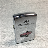 1955 PINK CADILLAC Polished Chrome Lighter (Zippo, 1990)  