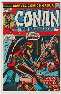 CONAN THE BARBARIAN  #23     (Marvel)