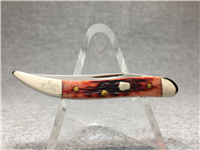 2003 CASE BROTHERS 610096 SS Limited Ed Red Jig Bone Tiny Texas Toothpick Knife