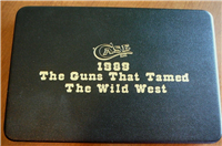 1989 CASE XX India Stag Ltd Ed Guns That Tamed The Wild West Gunstock Set