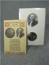 George Washington Sterling Medal  (Wittnauer Mint, 1972)
