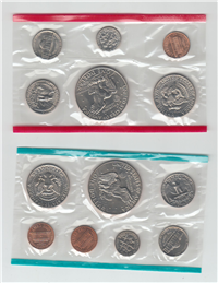 USA  13 Coins Uncirculated Mint Set  (US Mint, 1974)